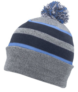 Nuevo Modelo de Gorro de Punto Unisex a Rayas con Pompón, 100% Acrílico, Gorro de Invierno para Adultos, Uso Casual al Aire Libre 2026 - Product Image 5
