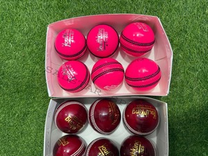 Ballon de cricket de qualité supérieure pour jeunes, en cuir de première sélection, couleurs personnalisables, variétés de logos, ballons pour juniors - Product Image 5