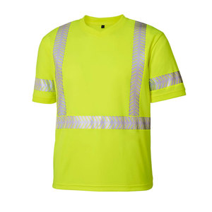 Camisa de Trabajo Profesional de Alta Visibilidad, Poliéster Transpirable, Diseñada para Uso Diario, Tela Suave, Costuras Reforzadas, OEM - Product Image 1