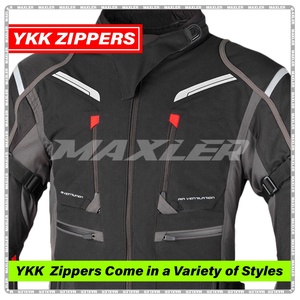 Chaquetas de Motocross Resistentes al Agua y al Viento, Negras, Unisex, de Manga Larga, en Textil Cordura, para Motociclismo Deportivo, 2025 - Product Image 5