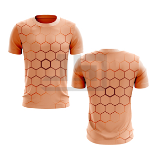 Camisetas de Cuello Redondo para Hombre, Tejido Grueso, Logotipo Frontal, Manga Corta, Spandex/Poliéster, Corte Regular, Estilo Minimalista Normcore - Product Image 6