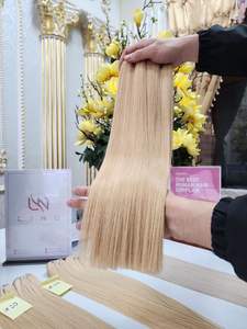 Extensiones de cabello virgen Bonestraight Vietnam 100%, alta calidad, venta al por mayor, proveedor de cabello vietnamita confiable, cabello humano crudo 613 - Product Image 5