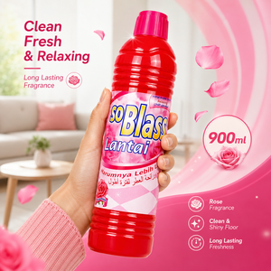 SoBlass Antibacterial Eco-Friendly Water-Based Floor <b>Detergent</b> Liquid 900ml - Product Image 4