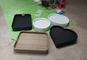 ถาดหวายลอยน้ำ ผลิตจากวัสดุหวายคุณภาพดี สำหรับใช้ในสระว่ายน้ำ อาหารเช้า สปา และจำหน่ายทั่วโลก - Product Image 2