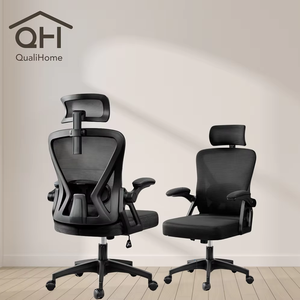 Offre spéciale Mobilier ergonomique pour la maison et le bureau Chaise de bureau pour patron entièrement en maille avec soutien lombaire réglable Caractéristique pivotante - Product Image 1