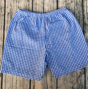 Shorts de bain décontractés pour garçons en toile unie à séchage rapide, 100 % coton, taille mi-haute, braguette zippée, teinture unie - Product Image 6