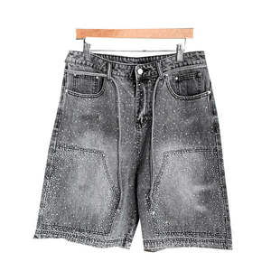 Shorts de Mezclilla para Hombre, Listos para Enviar, MOQ Bajo, Venta al Por Mayor, Shorts de Jean Casuales de Verano, Envío Rápido - Product Image 3