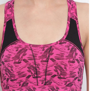 Women's 2025 Latest Design Gym Wear Custom Logo Printing Breathable High Support Seamless Sports Bra Lightweight Cheap Price - Product Image 6