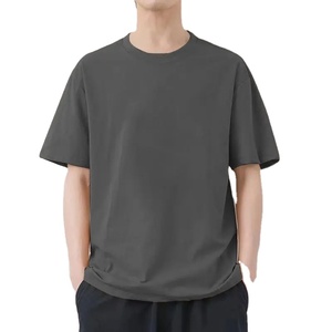 Camiseta de Algodón Grueso Personalizada de Stonefield Manufacturing, Corte Regular para Hombre, Secado Rápido, Transpirable, Estilo Urbano Vintage, OEM - Product Image 1