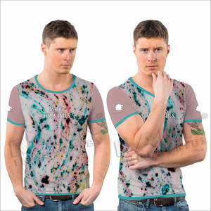 บริการ OEM เสื้อยืดผู้ชายทรงหลวมสบายๆ ดีไซน์ใหม่ เสื้อยืดพิมพ์ลายผู้ชาย ราคาดีที่สุด เสื้อยืดผู้ชายผ้าฝ้าย 100% - Product Image 3