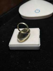 Anillo de Plata de Ley 92.5 con Labradorita Azul – Joyería con Gema Ovalada - Product Image 2