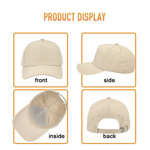 Gorras de Béisbol Personalizadas OEM ODM con Bordado, Estilo Hip Hop Americano, Unisex, Color Puro, Deportivas, de Algodón, de Lujo, 2026 - Product Image 2