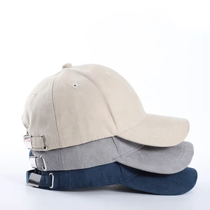 Washed Faded Solid Color <b>Flat</b> <b>Cap</b> Camp Hat Retro Casual Work Wear Cotton Baseball <b>Cap</b> for <b>Men</b> Outdoor Sunshade - Product Image 2