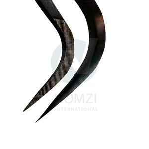 NOMZI INTERNATIONAL Dernières pinces à épiler antistatiques en acier inoxydable de 13 cm avec pointe en fibre à 90 degrés et logo personnalisé, en promotion - Product Image 3