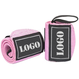 Correas de Muñeca Ajustables con Logotipo Personalizado para Levantamiento de Pesas, Culturismo, Powerlifting, Entrenamiento de Fuerza, Peso Muerto - Product Image 1