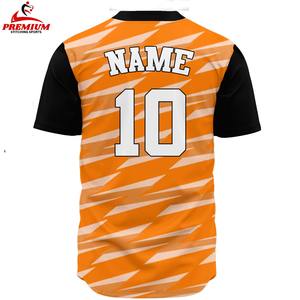 Nouveau Maillot de Baseball Unisexe Respirant Grande Taille Personnalisable avec Nom d'Équipe Vêtement de Sport Léger de Haute Qualité - Product Image 6