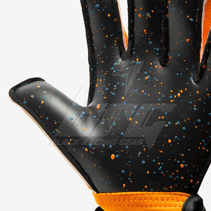 Professional Soccer Goalkeeper <b>Gloves</b> Custom German Latex Palm Customized High Grip Finger Save <b>Moisture</b> Wicking Match Training - Product Image 5