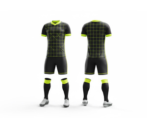 Breathable Soccer Uniform Full Sublimation Kit | <b>Men</b> Women Youth Sizes | Lightweight Quick Dry Training Sportswear - Product Image 1
