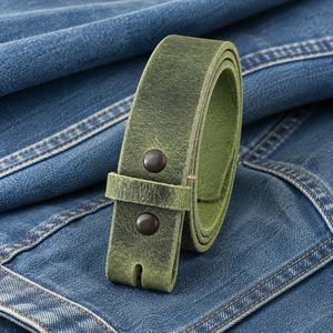 Cinturón de Cuero Genuino para Hombre al por Mayor, Acabado Antiguo, Duradero, de Piel de Búfalo, para Jeans y Pantalones, LMB-0098C - Product Image 4