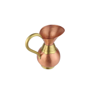 Jarra de Cobre Puro de Diseño Simple Antideslizante, Apta para Ayurveda, Increíble Recipiente para Bebidas de Uso Diario, Jarra para Servir Agua a Bajo Precio - Product Image 4