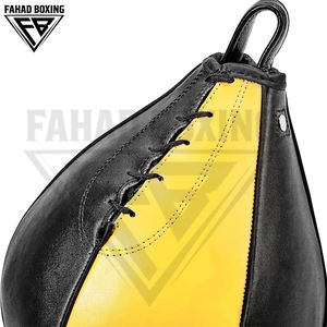 2026 Best Product Yellow & Black <b>Boxing</b> Classic <b>Punch</b> Speed Ball Good Quality Make Own Heavy-Duty Oxford Fabric Punching <b>Bags</b> - Product Image 5