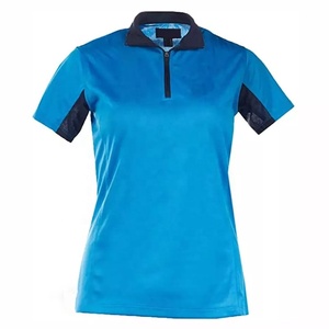 New 2027 Style Women's Equestrian Base Layers Short Sleeve Horse Rider Clothing Embroidered Logo Spandex/Polyester Knitted - Product Image 5