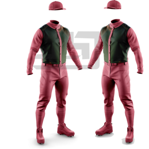 Uniforme de Béisbol Personalizado Sublimado para Hombre Adulto, Jersey de Equipo 100% Poliéster Transpirable Antibacteriano de Manga Corta - Product Image 5
