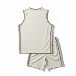 Professional Basketball Uniform Set Moisture Wicking Jersey Shorts Custom Design Team Wear Bulk Supplier - Product Image 2