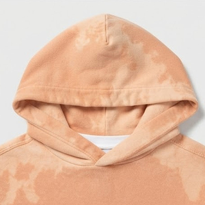 Nueva llegada: Sudadera con capucha moderna para hombre con efecto desgastado por el sol, de ajuste relajado, tela premium, cómoda, para adultos, con MOQ bajo. - Product Image 3