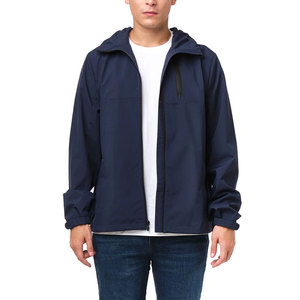 Chaquetas Cortavientos Impermeables con Capucha para Hombre, Estilo Urbano, Casual, para Invierno, Nailon/Acrílico - Product Image 1