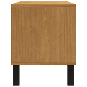 Legno massello pino TV Stand FLAM dimensioni modello 43.3 "x 15.7" x 19.7" - Product Image 6