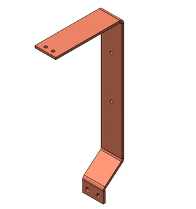 Barra colectora de cobre personalizada Tipo cuadrado flexible sin aleación para servicio de corte y perforación de distribución de energía eléctrica - Product Image 4