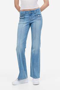 กางเกงยีนส์ทรงตรงเอวสูงทรงหลวมสไตล์แบ็กกี้สำหรับผู้หญิง ขายตรงจากโรงงาน รับผลิตแบบ OEM - Product Image 4