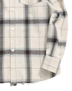 Chemise décontractée à carreaux marron beige pour homme, en coton et polyester, à manches longues, boutonnée, pour la vente en gros, OEM, export, fournisseur - Product Image 6