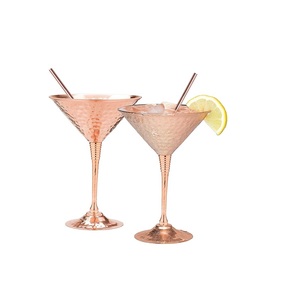 Verre à boire en cuivre de style vintage personnalisable, finition martelée, fait main, gobelet à eau ayurvédique pour la santé - Product Image 5