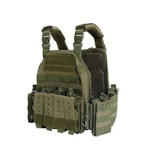 Gilet tactique ajustable personnalisé en Cordura MOLLE, gilet lesté, sangles tactiques, équipement multifonctionnel, gilet camouflage - Product Image 4
