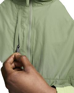 Conjunto de chándal cortavientos impermeable en blanco personalizado para hombre, chándal de entrenamiento de senderismo Atlético ligero 2026 HI - Product Image 3