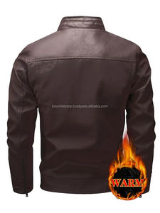 Chaquetas de cuero de piel de vaca de calidad superior para hombre Chaquetas de moto de cuero genuino personalizadas para mujer Slim-Fit Racer Motorcycle. - Product Image 2
