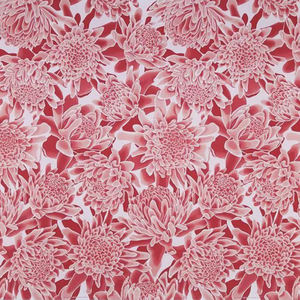 Falda Maxi Bordada con Estampado Floral Tropical Hawaiano para Mujer, Falda Informal Ligera y Fluida para Otoño - Product Image 3