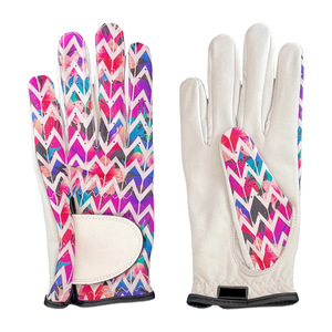 Guante de golf transpirable de cuero genuino antideslizante para mano derecha, deportivo, unisex - Product Image 3