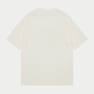 Camiseta de hombre 100% algodón, de manga corta, estilo oversize, con logo estampado en relieve, de secado rápido, para hombre. - Product Image 2