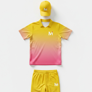 OEM Custom Cricket Uniforms Full Sublimation Print Cricket Jersey Pants Set Breathable Polyester Sports Wear Manufacturer - Product Image 2