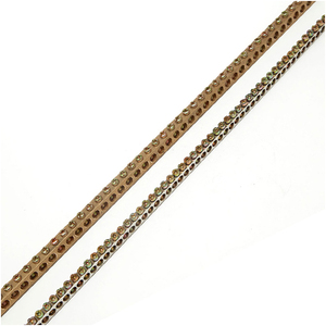 Barre de terre unipolaire 50 voies 014-DBEB en alliage laiton/cuivre haute conductivité pour applications automobiles - Product Image 4