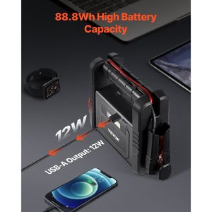 4000 unità di avviamento per auto con batteria al litio portatile 88.8Wh - Product Image 5