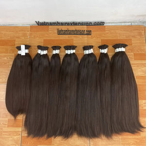 Extensions de cheveux naturels ondulés de haute qualité, 100% cheveux humains vierges, cheveux vietnamiens, 100g, extensions de cheveux du Vietnam - Product Image 1