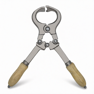 Pinzas de Castración Burdizzo de 12 Pulgadas, Acero Inoxidable, Manual, Sin Sangre, con Mango de Madera, Certificación CE, Veterinaria, Ganadería - Product Image 5
