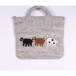 Sacs à main en feutre de haute qualité, sac en feutre élégant - Product Image 3