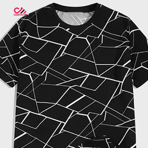 Ensemble personnalisable pour homme, style streetwear estival, t-shirt classique respirant avec impression par sublimation et short assorti pour un look décontracté - Product Image 5