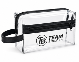 Neceser Transparente para Hombres y Mujeres, Organizador de Cosméticos de Viaje, Bolsa de Aseo Impermeable Colgante, Bolsa de Maquillaje y Cuidado Personal con Cierre Duradero - Product Image 3