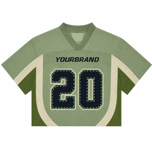 Maillot de supporter personnalisé 2026 col en V manches courtes en mesh sublimé, tenue d'équipe unisexe adulte respirante toutes saisons - Product Image 3